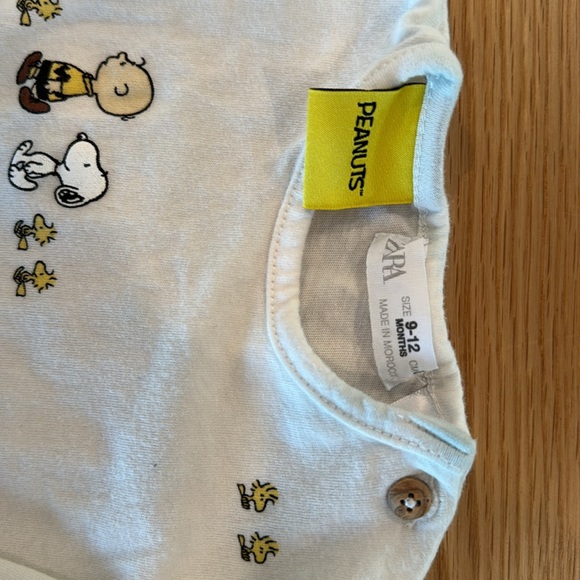 ZARA PEANUT Long Sleeve T-shirt - Picture 3 of 3